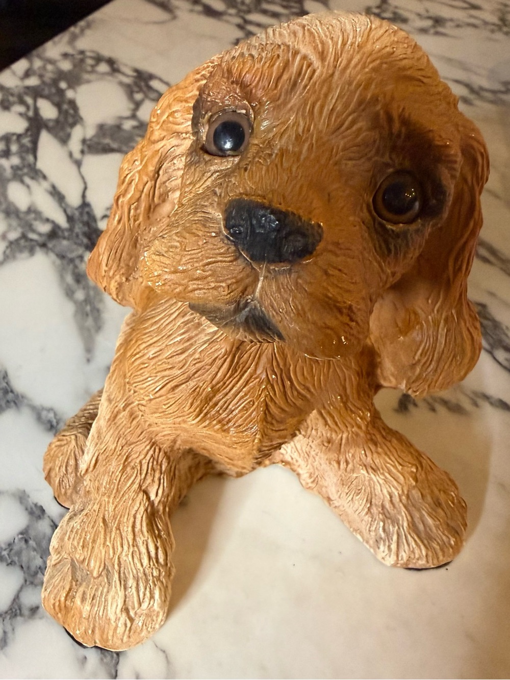 Vintage 1983 Classic Critters United Design Cocker Spaniel Dog Figurine USA Made